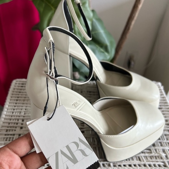 Zara Shoes - Zara platform shoes NWT